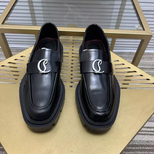Replica Christian Louboutin Leather Shoes For Women #1348382 $145.00 USD for Wholesale
