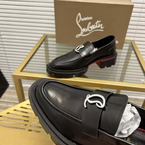 Replica Christian Louboutin Leather Shoes For Women #1348382 $145.00 USD for Wholesale