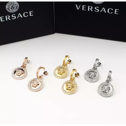 Replica Versace Earrings For Women #1350992 $27.00 USD for Wholesale