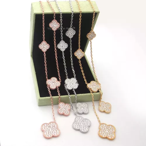 Replica Van Cleef & Arpels Necklaces For Women #1351838 $40.00 USD for Wholesale