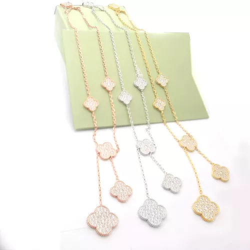 Replica Van Cleef & Arpels Necklaces For Women #1351839 $40.00 USD for Wholesale