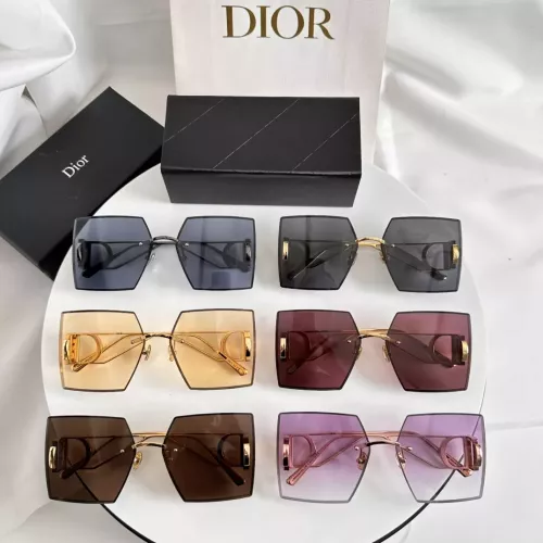 Replica Christian Dior AAA Quality Sunglasses #1352386 $52.00 USD for Wholesale