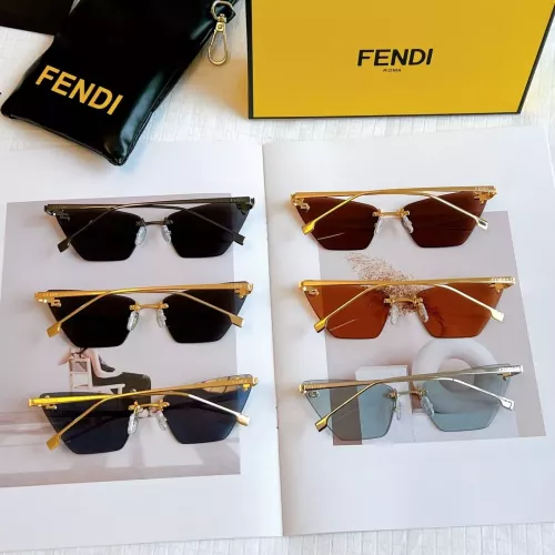 Replica Fendi AAA Quality Sunglasses #1352693 $64.00 USD for Wholesale