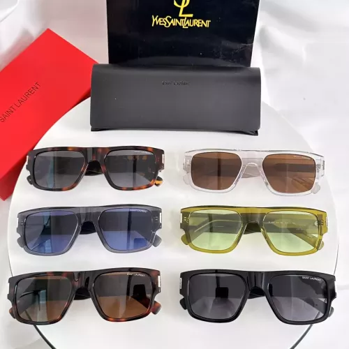 Replica Yves Saint Laurent YSL AAA Quality Sunglasses #1352808 $60.00 USD for Wholesale