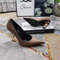 $122.00 USD Yves Saint Laurent YSL High-Heeled Shoes For Women #1341365