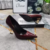 $122.00 USD Yves Saint Laurent YSL High-Heeled Shoes For Women #1341370