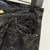 $64.00 USD Louis Vuitton LV Jeans For Unisex #1341395