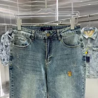 $52.00 USD Louis Vuitton LV Jeans For Unisex #1341398