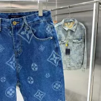 $52.00 USD Louis Vuitton LV Jeans For Unisex #1341403