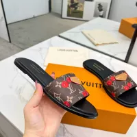 $80.00 USD Louis Vuitton Slippers For Women #1341496