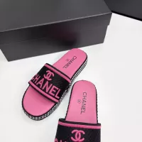 $102.00 USD Chanel Slippers For Women #1341577