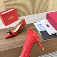 $102.00 USD Valentino High-Heeled Shoes For Women #1341640
