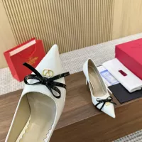 $102.00 USD Valentino High-Heeled Shoes For Women #1341642