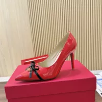 $102.00 USD Valentino High-Heeled Shoes For Women #1341643