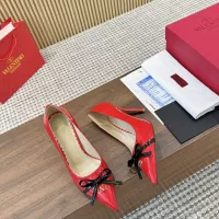 $102.00 USD Valentino High-Heeled Shoes For Women #1341643