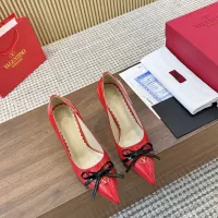 $102.00 USD Valentino High-Heeled Shoes For Women #1341643