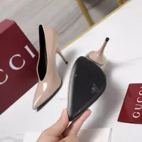 $115.00 USD Gucci High-Heeled Shoes For Women #1341652