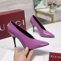 $115.00 USD Gucci High-Heeled Shoes For Women #1341653