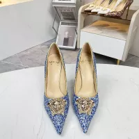 $82.00 USD Versace High-Heeled Shoes For Women #1341725