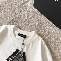 $60.00 USD Chrome Hearts T-Shirts Short Sleeved For Unisex #1341909