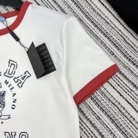 $60.00 USD Prada T-Shirts Short Sleeved For Women #1341998