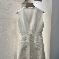 $80.00 USD Louis Vuitton LV Dresses Sleeveless For Women #1342003