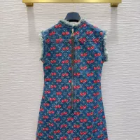 $82.00 USD Louis Vuitton LV Dresses Sleeveless For Women #1342006