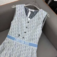 $102.00 USD Christian Dior Dresses Sleeveless For Women #1342023