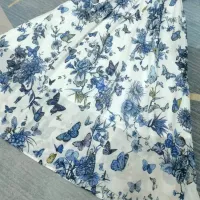 $115.00 USD Christian Dior Dresses Short Sleeved For Women #1342024