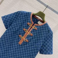 $98.00 USD Gucci Dresses Short Sleeved For Women #1342025