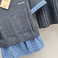 $160.00 USD MIU MIU Tracksuits Short Sleeved For Women #1342250