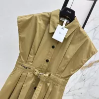 $118.00 USD Christian Dior Dresses Sleeveless For Women #1342257