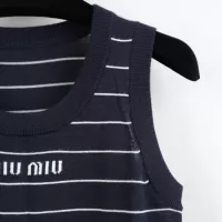 $98.00 USD MIU MIU Dresses Sleeveless For Women #1342273