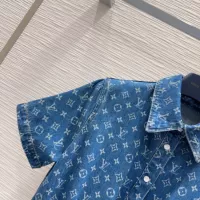 $132.00 USD Louis Vuitton LV Dresses Short Sleeved For Women #1342284