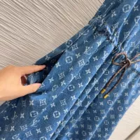 $132.00 USD Louis Vuitton LV Dresses Short Sleeved For Women #1342284