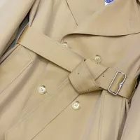 $200.00 USD Burberry Trench Coat Long Sleeved For Women #1342314