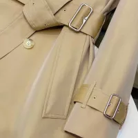 $200.00 USD Burberry Trench Coat Long Sleeved For Women #1342314