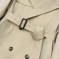 $172.00 USD Burberry Trench Coat Long Sleeved For Women #1342316