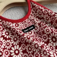 $105.00 USD MIU MIU Dresses Sleeveless For Women #1342406