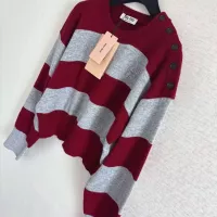 $115.00 USD MIU MIU Sweaters Long Sleeved For Women #1342475