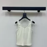 $56.00 USD MIU MIU T-Shirts Sleeveless For Women #1342487