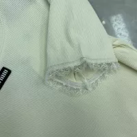 $60.00 USD MIU MIU T-Shirts Short Sleeved For Women #1342488