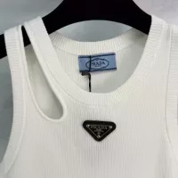 $80.00 USD Prada T-Shirts Sleeveless For Women #1342492