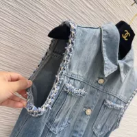 $150.00 USD Chanel Dresses Sleeveless For Women #1342495