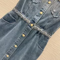 $150.00 USD Chanel Dresses Sleeveless For Women #1342495