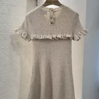 $122.00 USD Chanel Dresses Short Sleeved For Women #1342496
