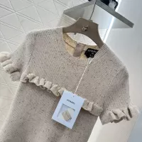 $122.00 USD Chanel Dresses Short Sleeved For Women #1342496