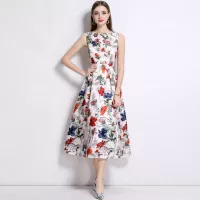 $80.00 USD Christian Dior Dresses Sleeveless For Women #1342515