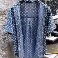 $64.00 USD Louis Vuitton LV Jackets Short Sleeved For Men #1342693