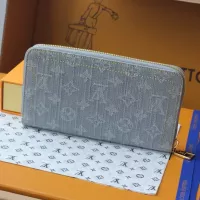 $92.00 USD Louis Vuitton AAA Quality Wallets #1343295